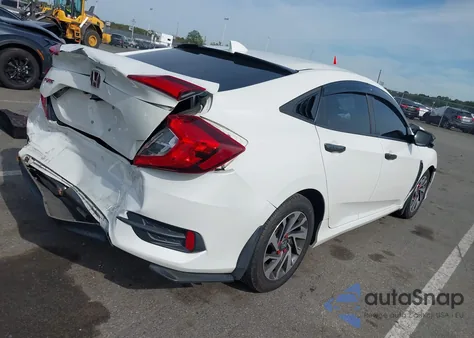 2018 Honda Civic Ex from USA, damaged, VIN 19XFC2F79JE206136